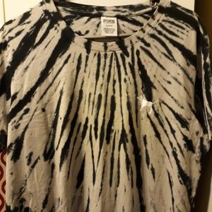 Black/Grey tye-dye tshirt